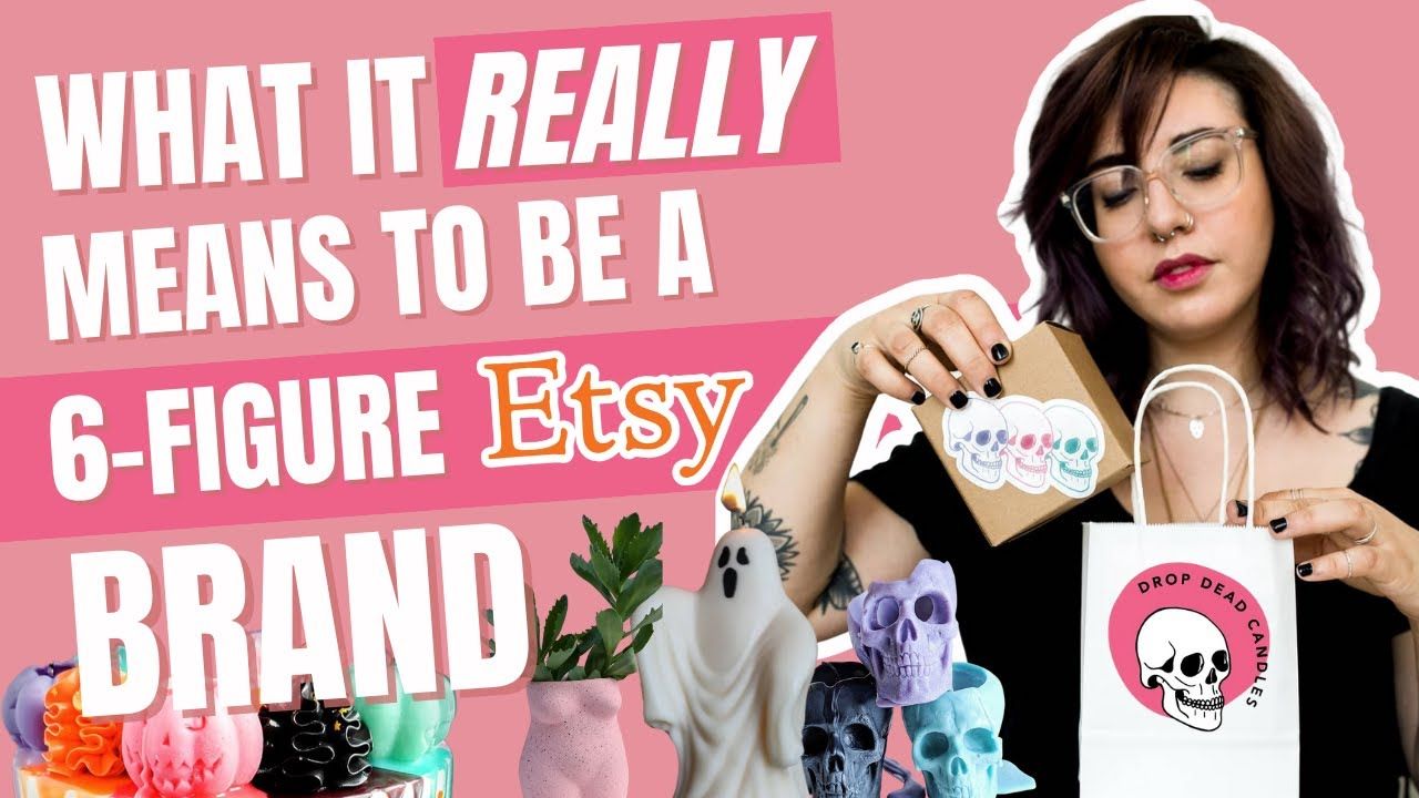 What It Means to Run A Six Figure Etsy Brand 💀 Drop Dead Candles Amazing Etsy Success Story
