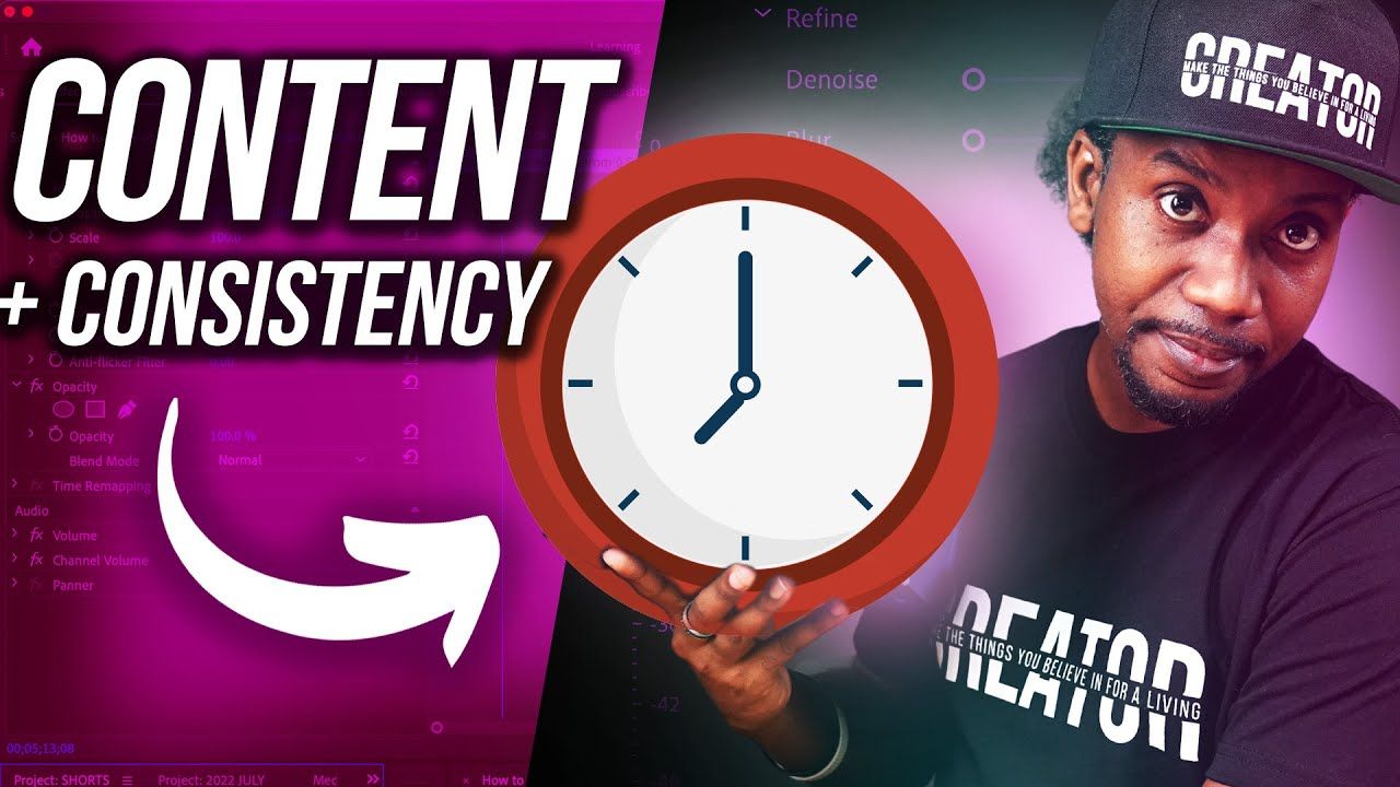 7 STEPS TO BEING CONSISTENT ON YOUTUBE AND SOCIAL MEDIA