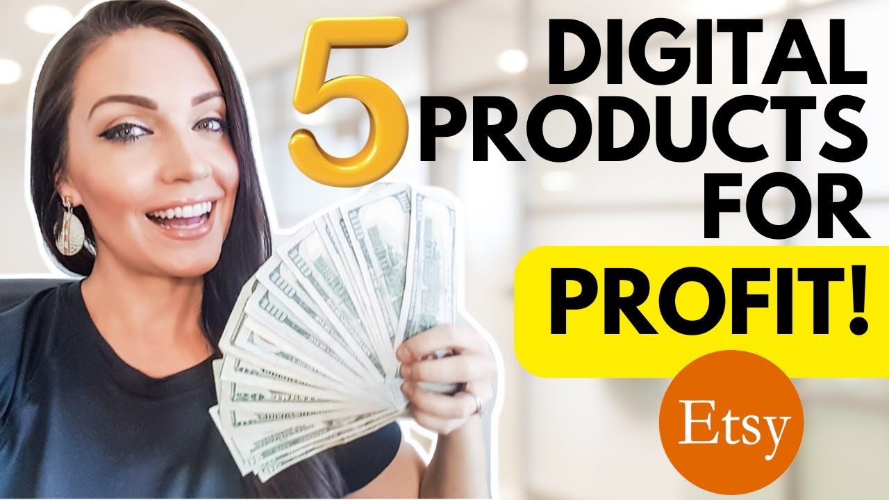 Etsy Digital Products That Sell | $100/Day Passive Income Ideas 2022