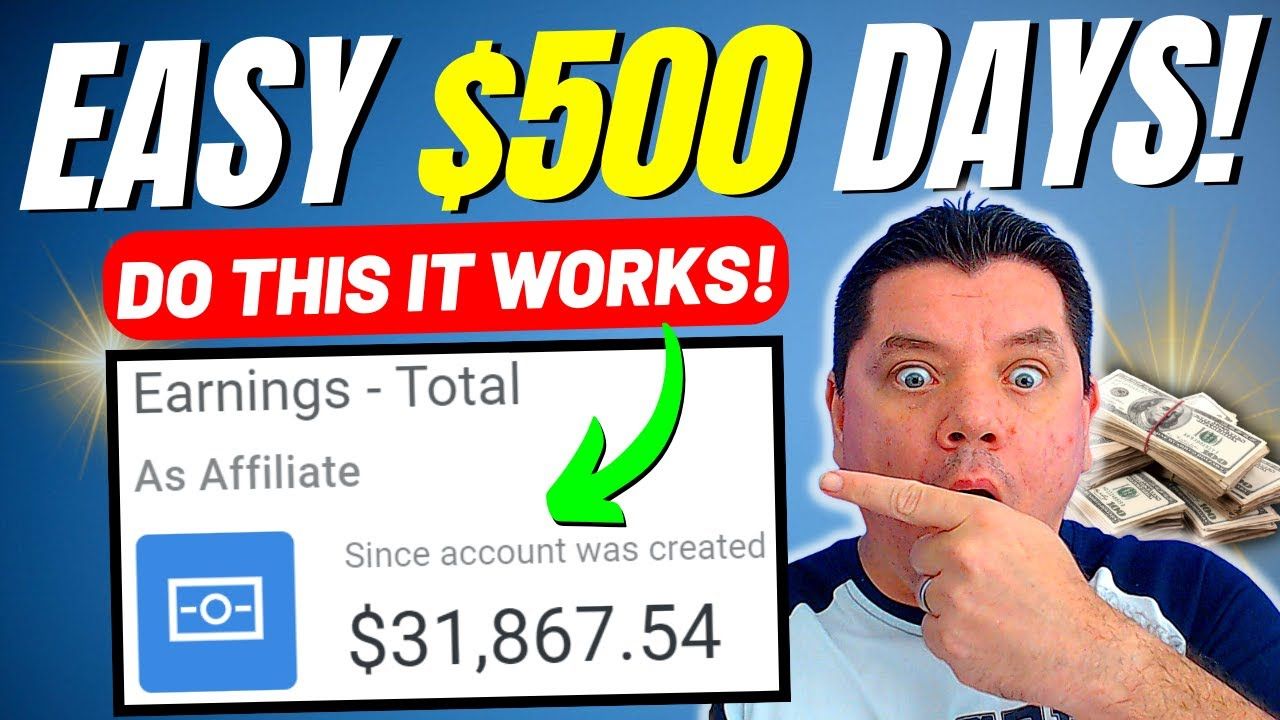 How To Make Money With Affiliate Marketing (BEST FREE TRAFFIC) Earn $500 a Day Quickly!
