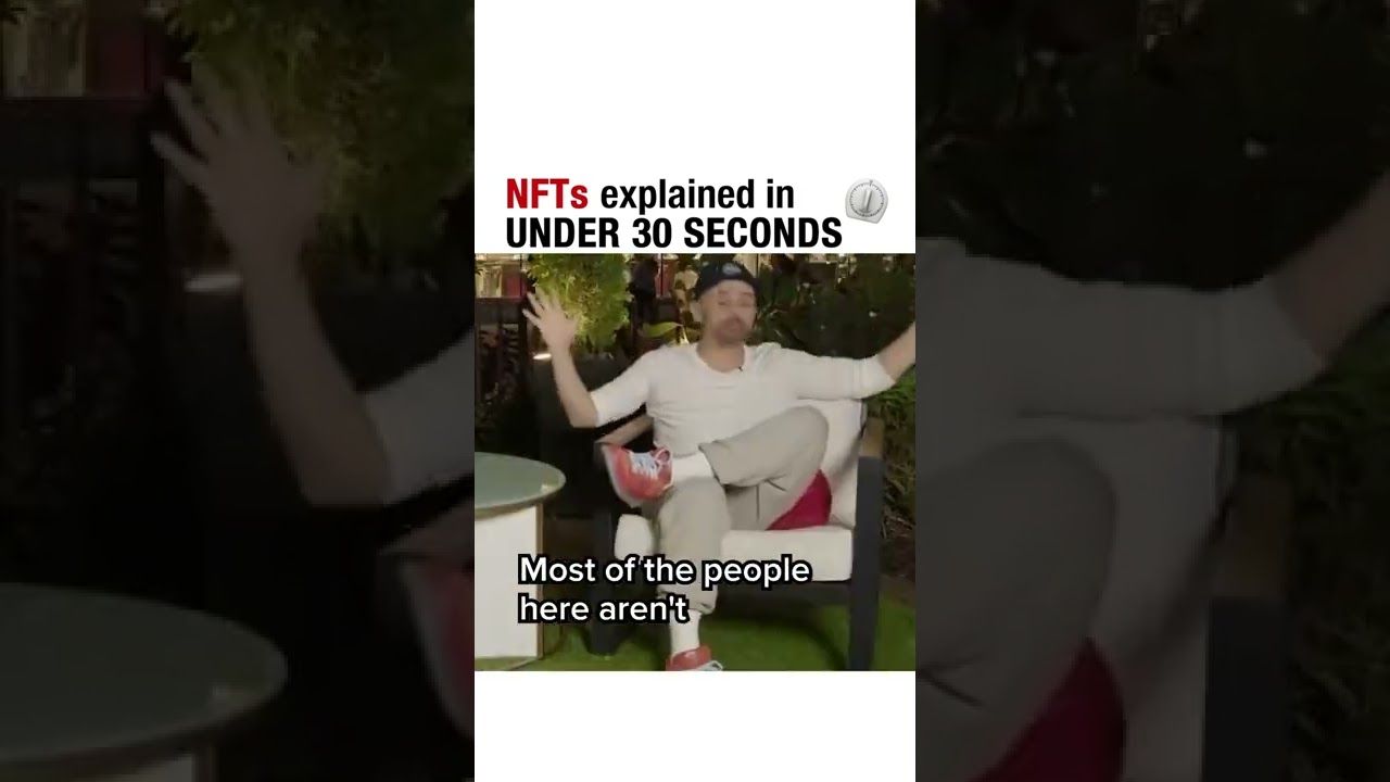 NFTs Explained In Under 30 Seconds #nftexplained
