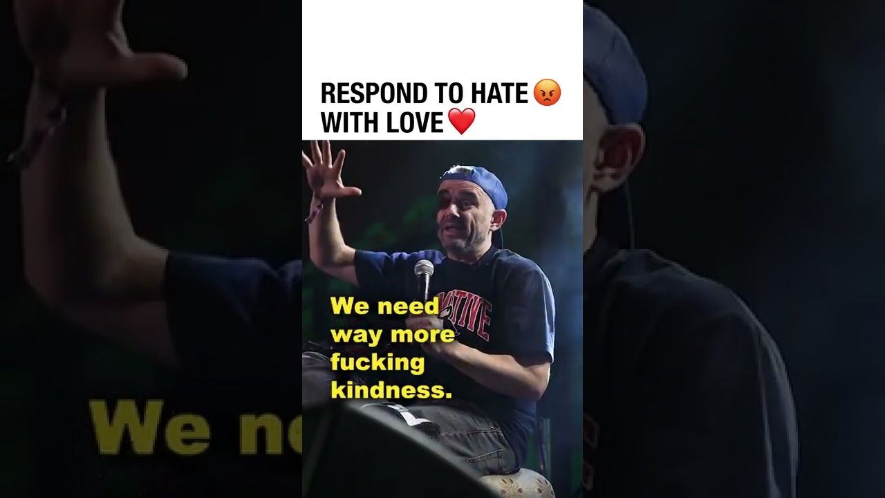 Respond to hate 😠 with love 🧡