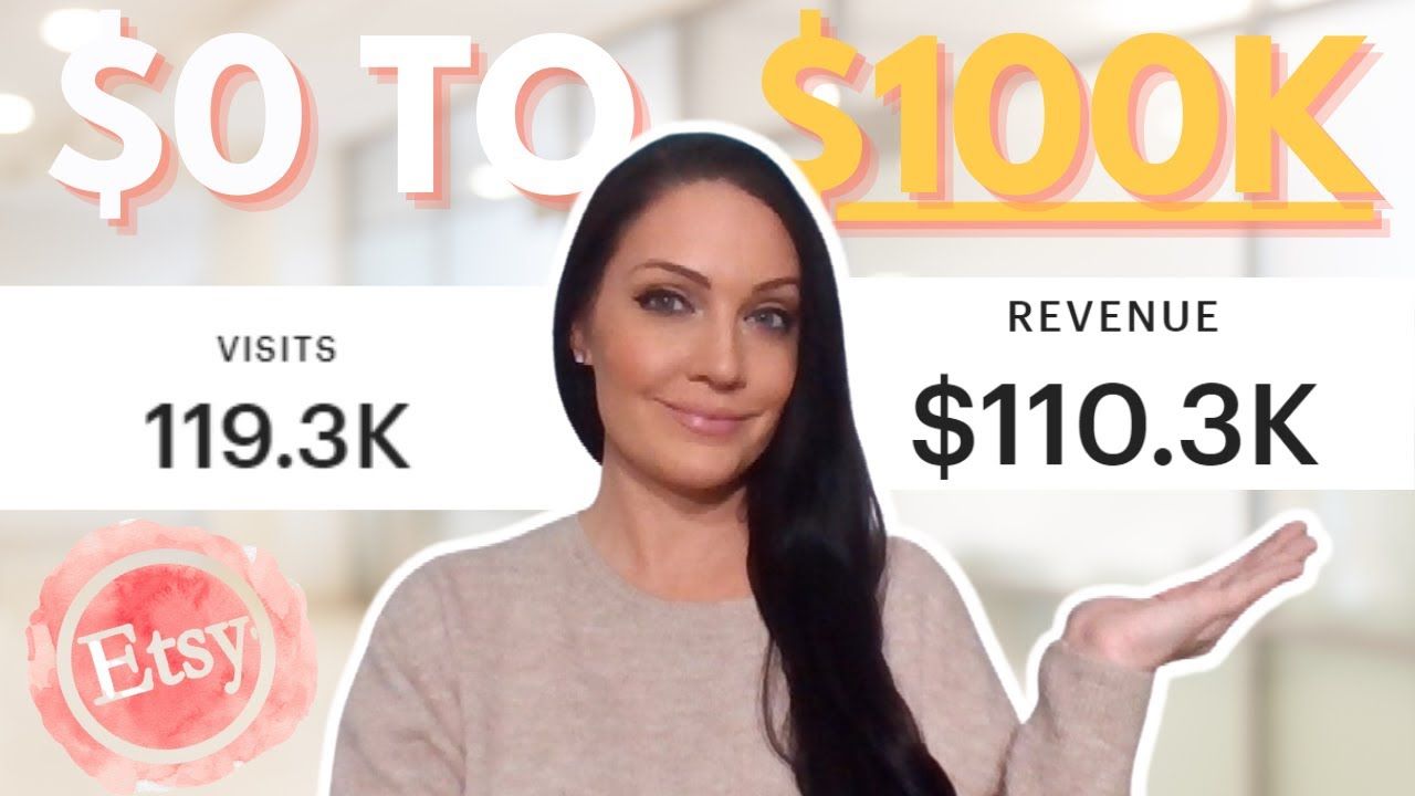 Selling on Etsy | $100,000 Etsy Store Tutorial (Guaranteed Formula for Growth)