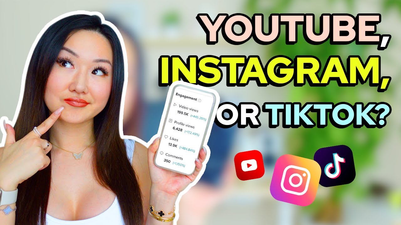 Youtube, Instagram, Tiktok: Which one should you do in 2022?