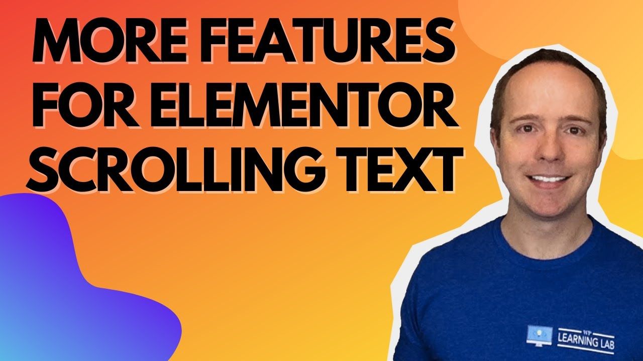 How To Add More Functions To Your Scrolling Text In Elementor Without A Plugin- Marquee In Elementor