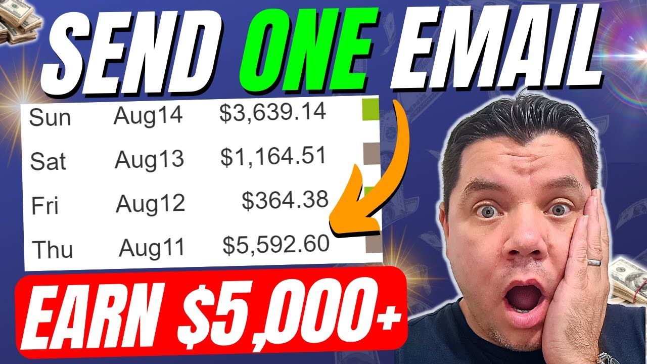 How To Make Money With Email Marketing Send ONE EMAIL To Make $5,000+ (Full Tutorial) With PROOF!