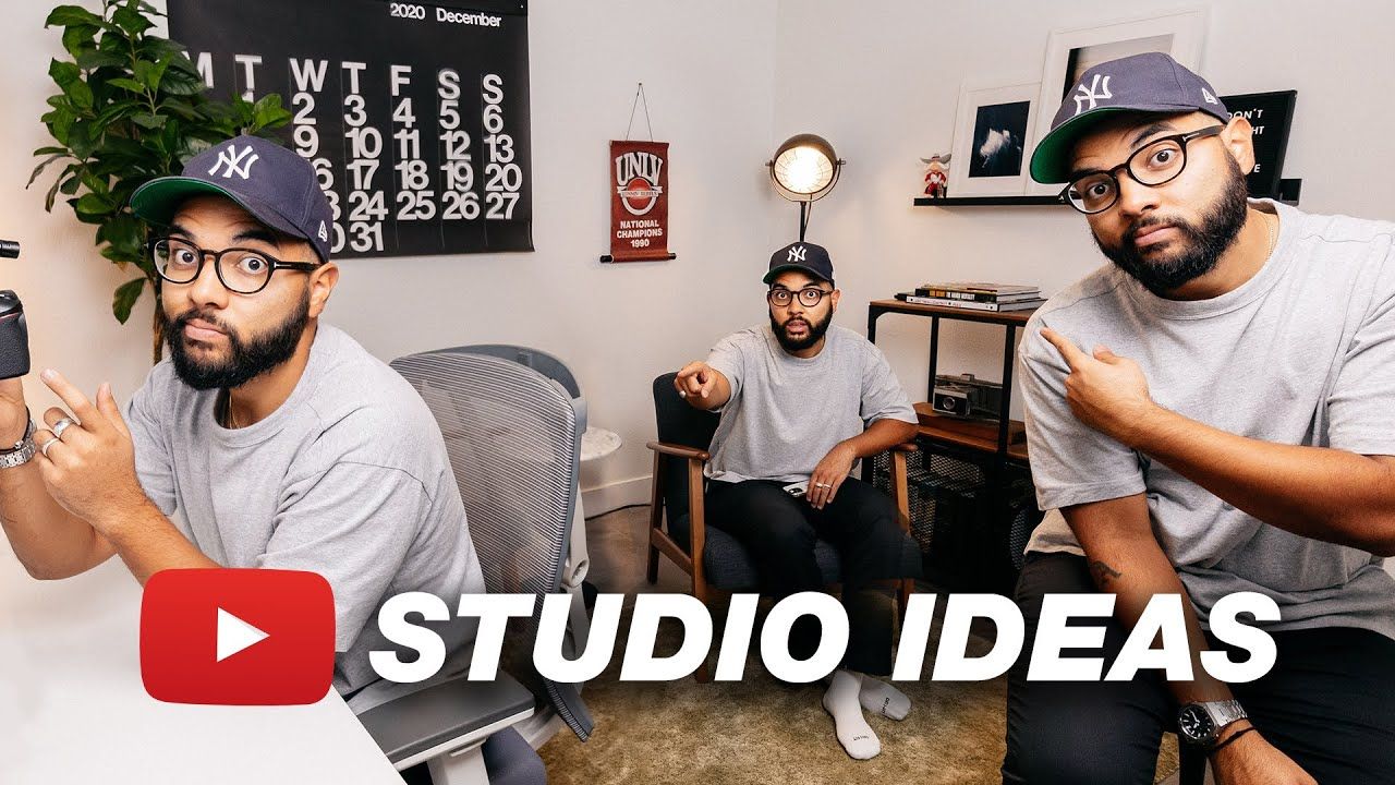 YouTube Studio + Office Tour (4 Looks in 1 Room 🤯)