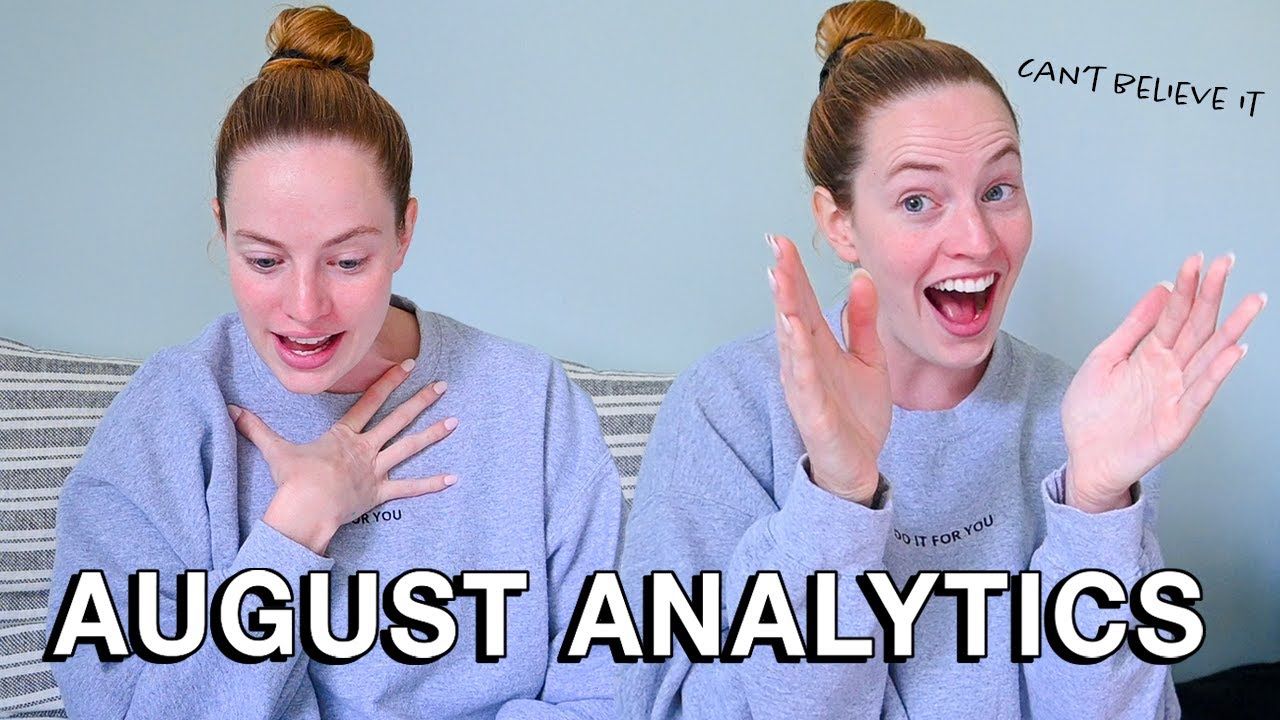 how my audience retention rate has improved since switching to vlogs // AUGUST 2022 ANALYTIC REPORT