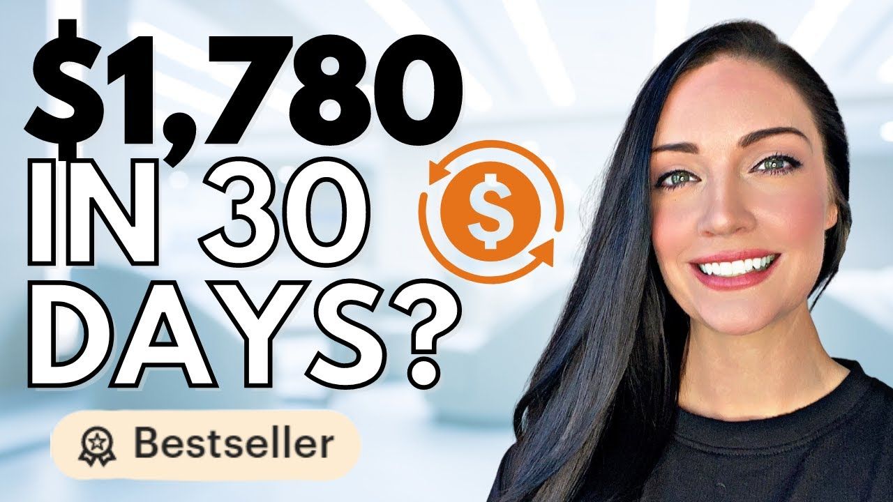2 Secrets To Make $1780 on Etsy (in 30 days or less…)