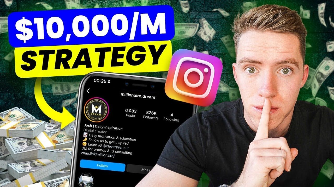 How To Make Money On Instagram In 2022: $10,000/month