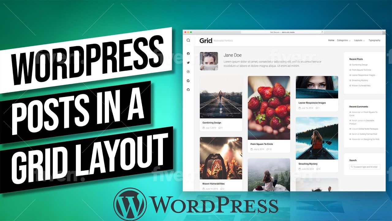 How to Display Your WordPress Posts in a Grid Layout