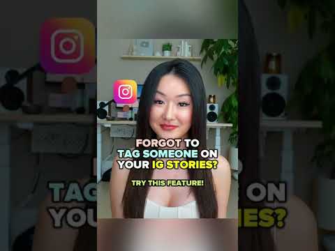 Instagram Story Feature | Tag someone after you post!