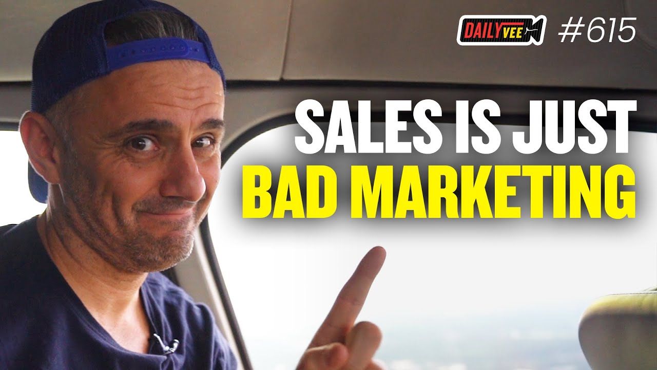 My Honest Opinion About Sales And Marketing | DailyVee 615