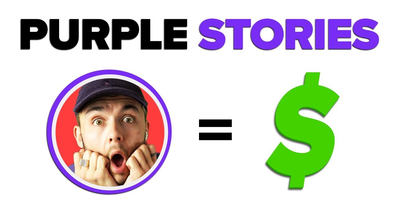Purple Instagram Stories: Make Money on Instagram