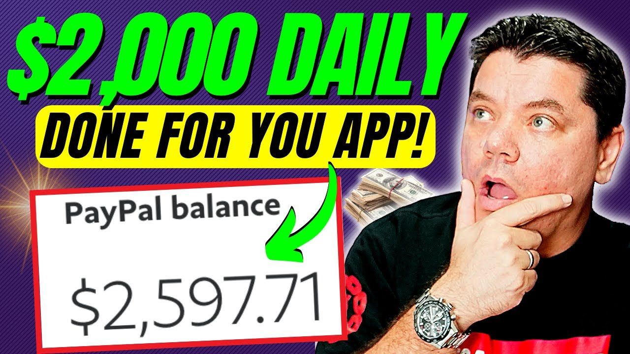 Get Paid $2,000 In One Day With This Easy DONE FOR TRICK! (Make Money Online)