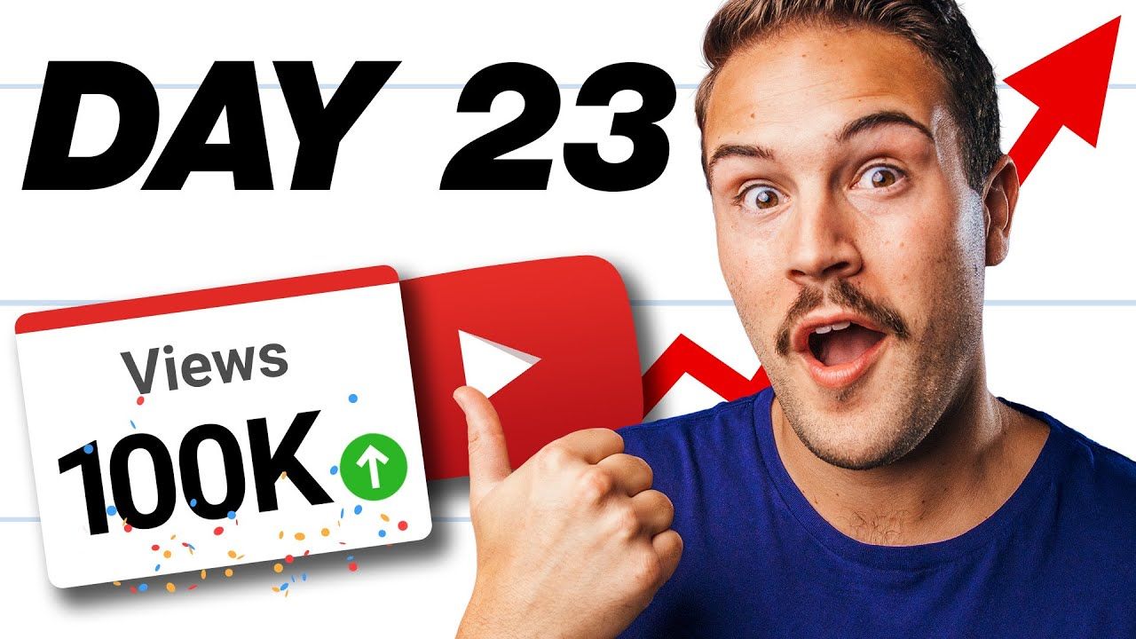 I Blew Up a New YouTube Channel in 23 Days… Here’s How I Did It