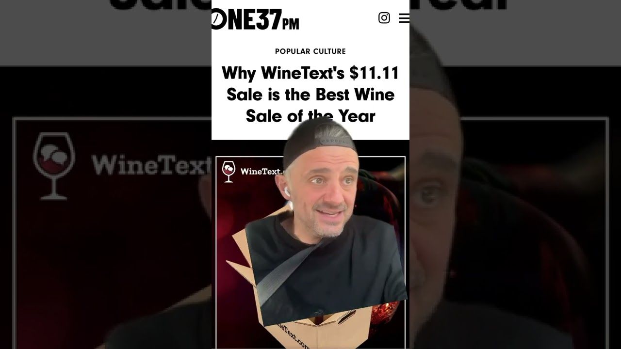 You don’t want to miss WineText’s wine dale of the year (link in the comments)