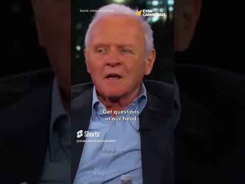 Anthony Hopkins Shares His Life Changing Advice | #Shorts