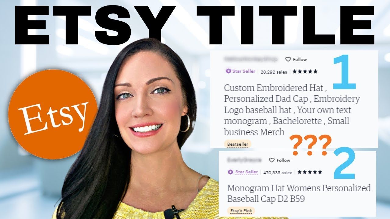 How To Write A PERFECT Etsy Listing Title (Tutorial & Real Examples)