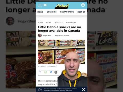Little Debbie Snacks Are No Longer Available In Canada, A Big Deal? | Evan Carmichael | #Shorts