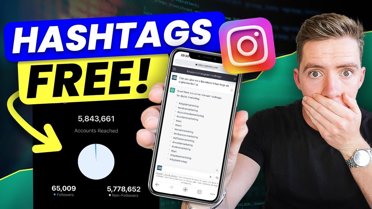 Chat GPT3: Free Instagram Hashtag Research Tool