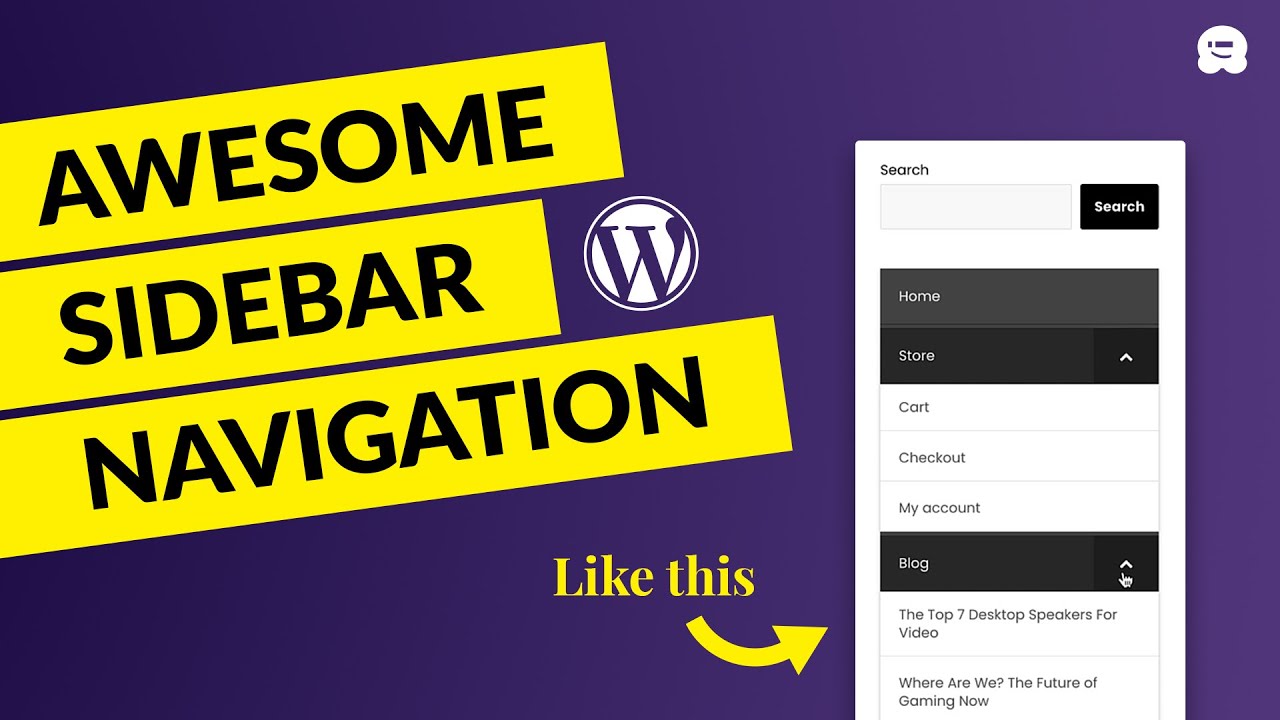 How to Create a Collapsible Sidebar Menu in WordPress