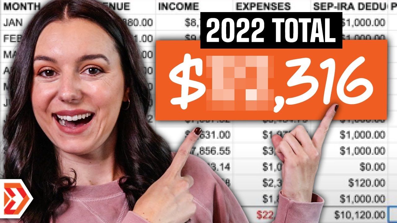 Revealing How Much I Made in 2022! | December 2022 DFM Income Report