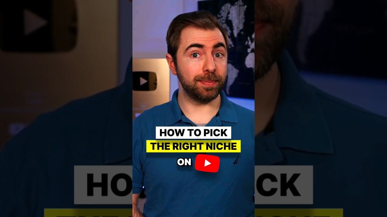 How to Pick the RIGHT Niche on YouTube