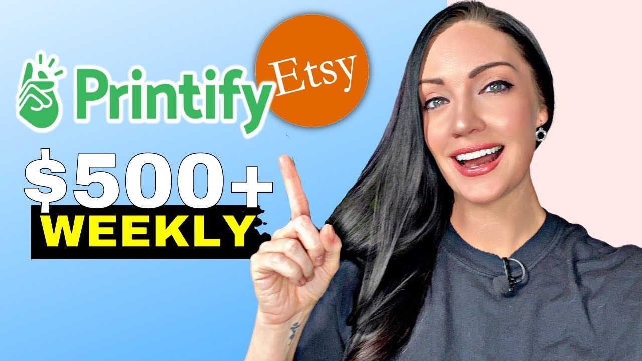 7 Steps To Passive Income with Printify and Etsy ($500+ Weekly)