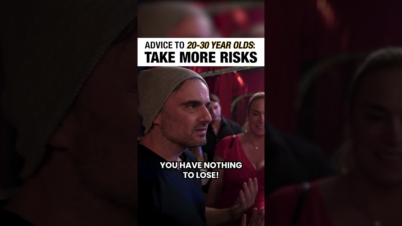 Advice to 20-30 year olds: take more risks