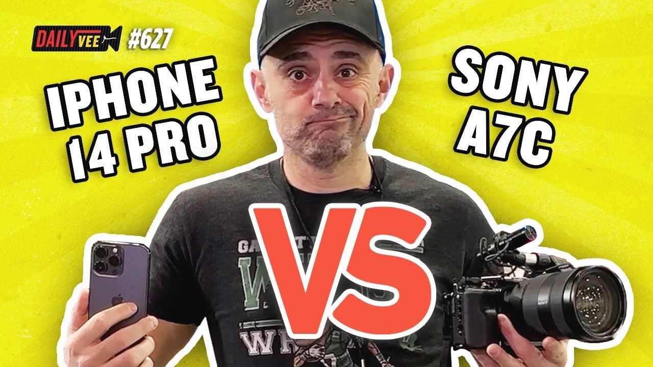 Vlogging on an iPhone 14 Pro vs. Sony A7C DSLR. Does it matter? | DailyVee 627