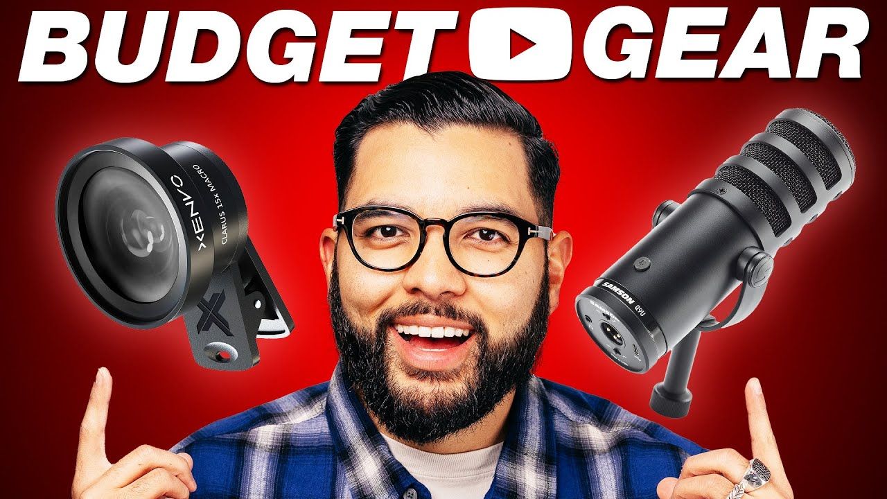 The Best Gear for Youtube on a Budget in 2023!