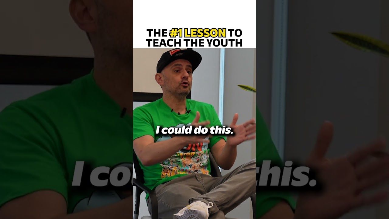 #1 lesson to teach the youth