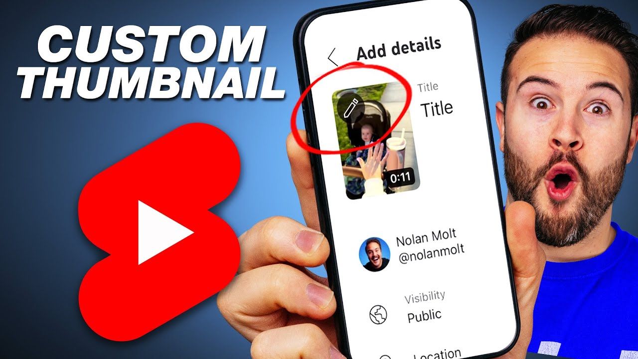 How to Add a Thumbnail to YouTube Shorts (NEW Feature)
