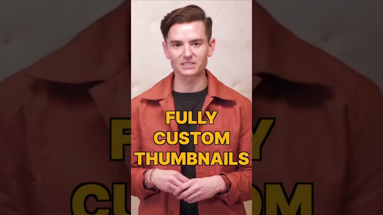 YouTube Update: Custom Thumbnails for Shorts!