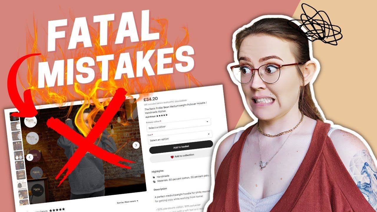 7 Etsy MISTAKES you don’t realize you’re making! 🔥