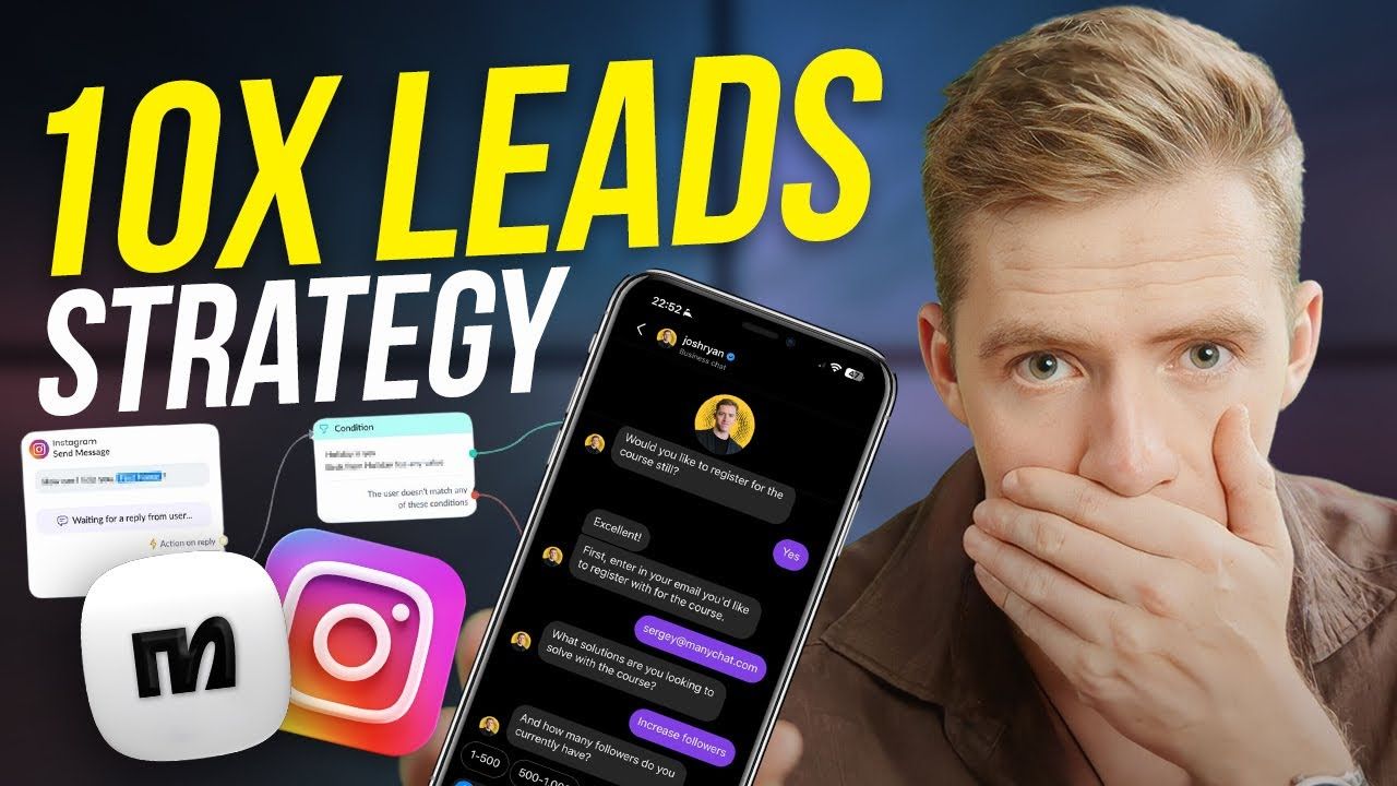 Generate 10x More Leads With THIS Instagram Strategy Using Manychat
