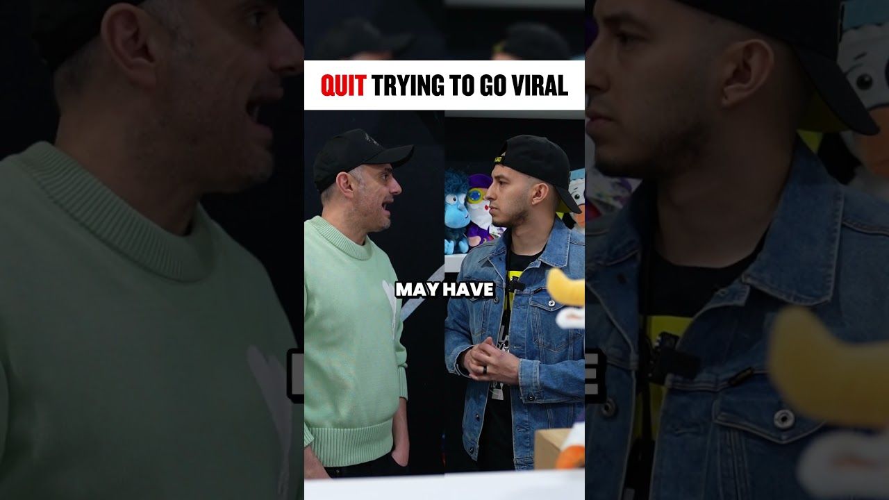 Quit trying to go viral