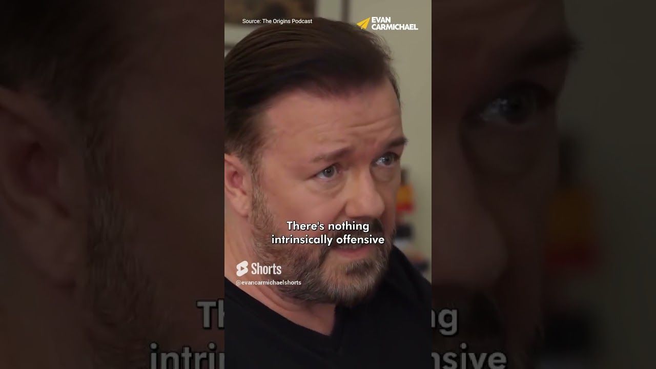 Ricky Gervais On Feeling Offended | #Shorts