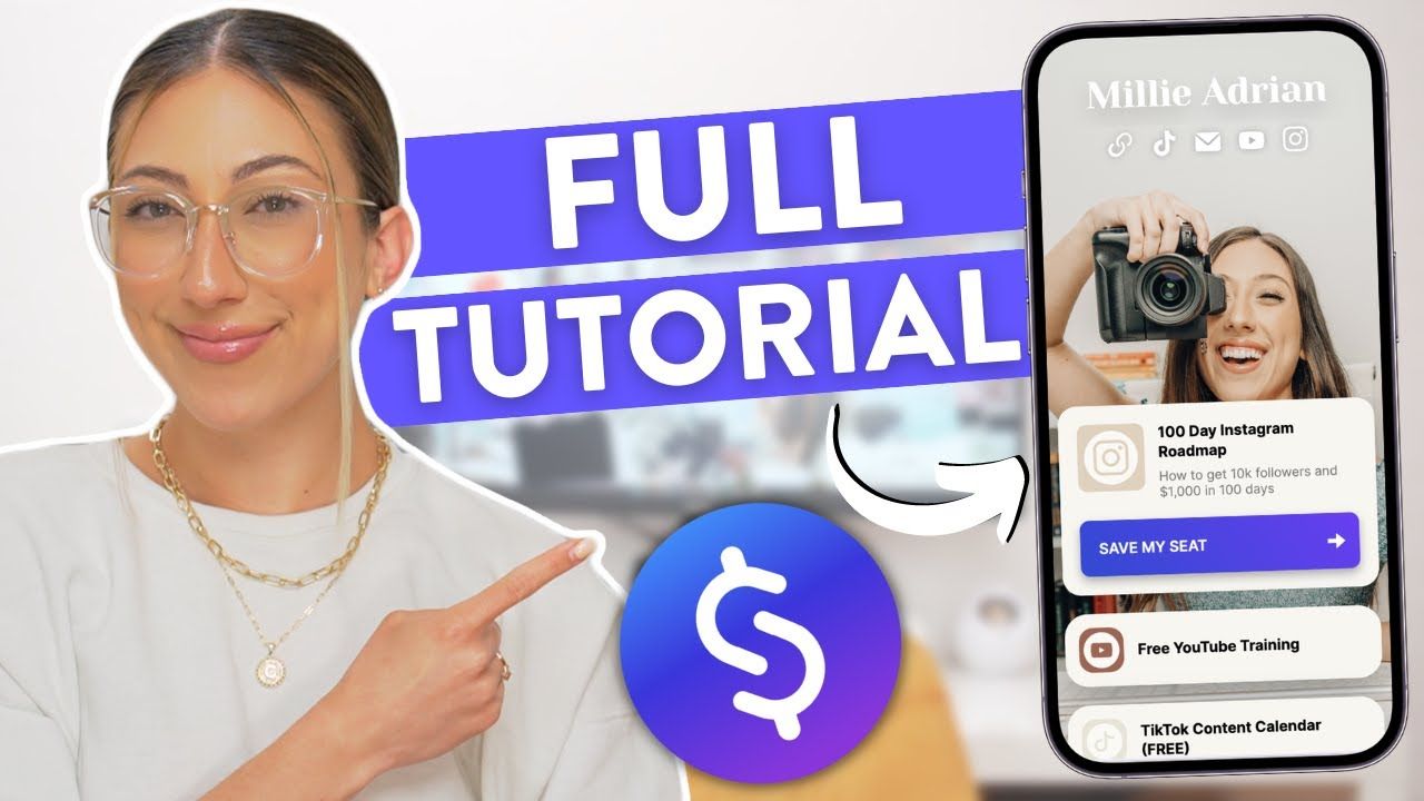 STAN STORE TUTORIAL | How to set up your link in bio to make money on TikTok & Instagram 💰