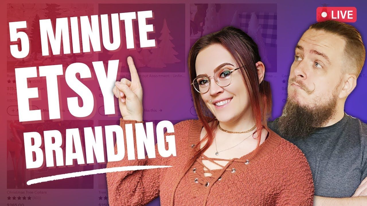 Etsy Shop Branding in 5 MINUTES – The Friday Bean Coffee Meet