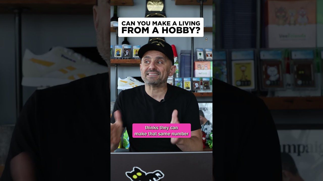 Can you make a living from a hobby?