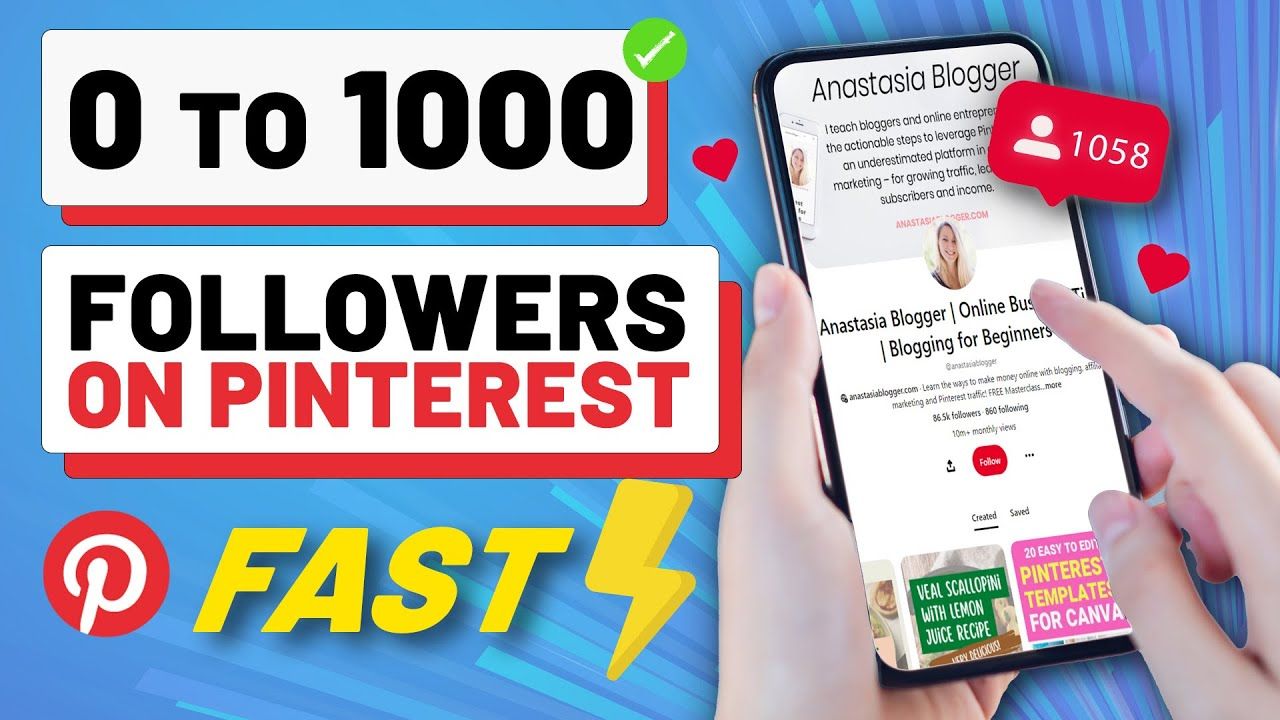 How to Get Your First 1000 Followers on Pinterest FAST in 2023