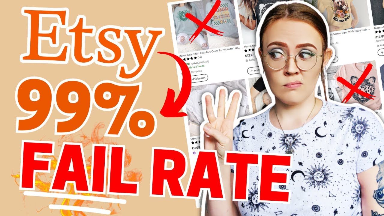 Why 99% of Etsy Stores Fail – 3 BIGGEST Mistake Etsy Sellers Make