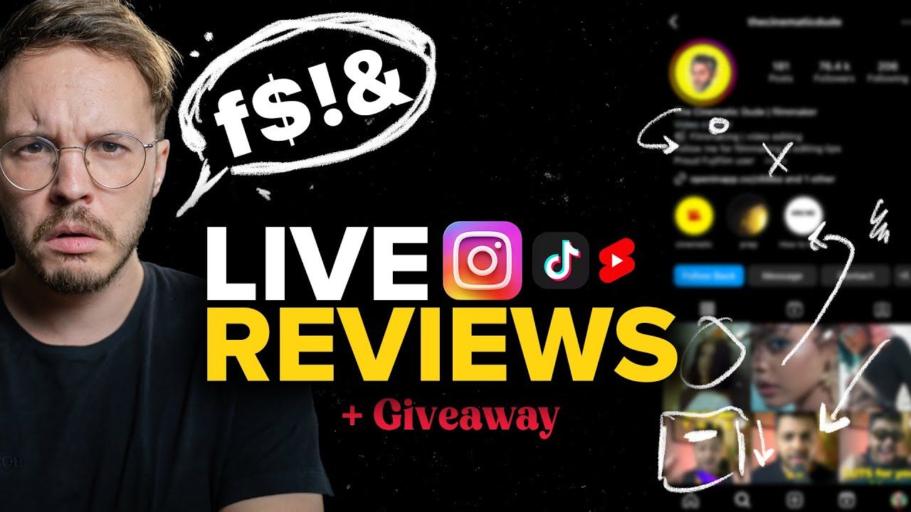 Why You WON’T Get Instagram Followers (Super Harsh Live Review)