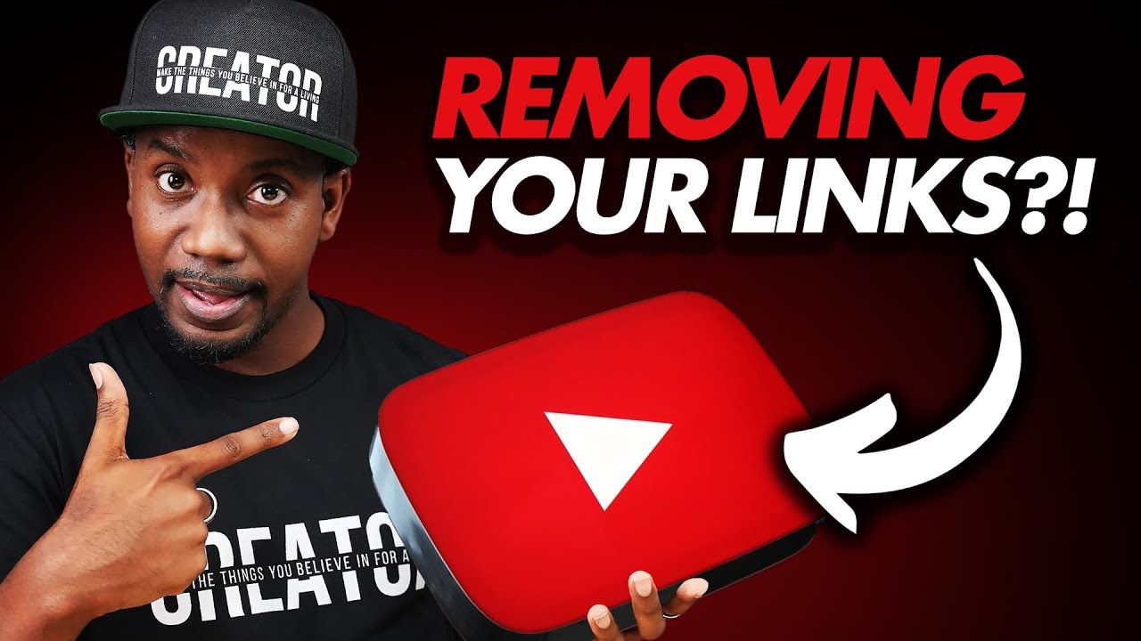 YouTube Removing Links From Your Videos?! (New YouTube Update)