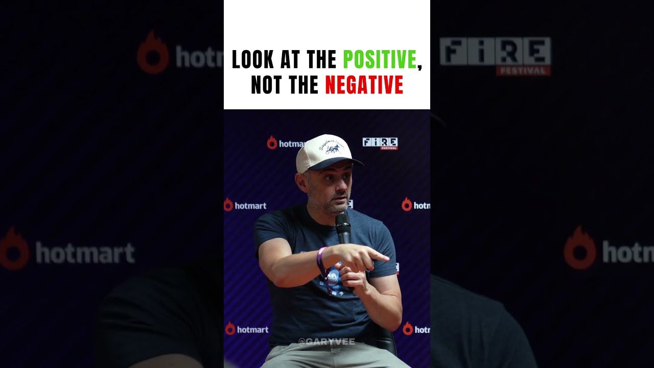 Look at the positive side of things, not the negative #garyvee #shorts