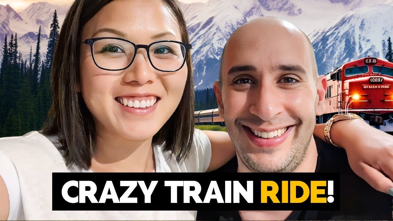 We’re Going on an Epic TRAIN RIDE in Alaska Wilderness!