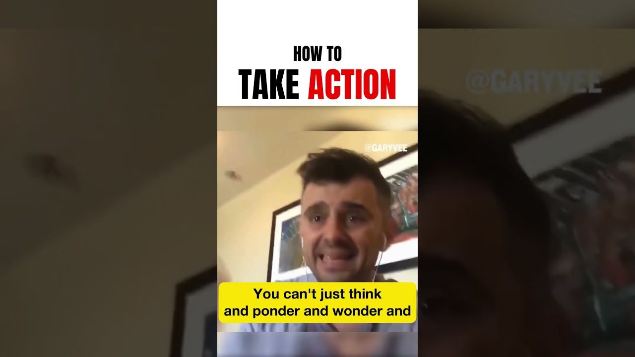 How to take action #garyvee #shorts