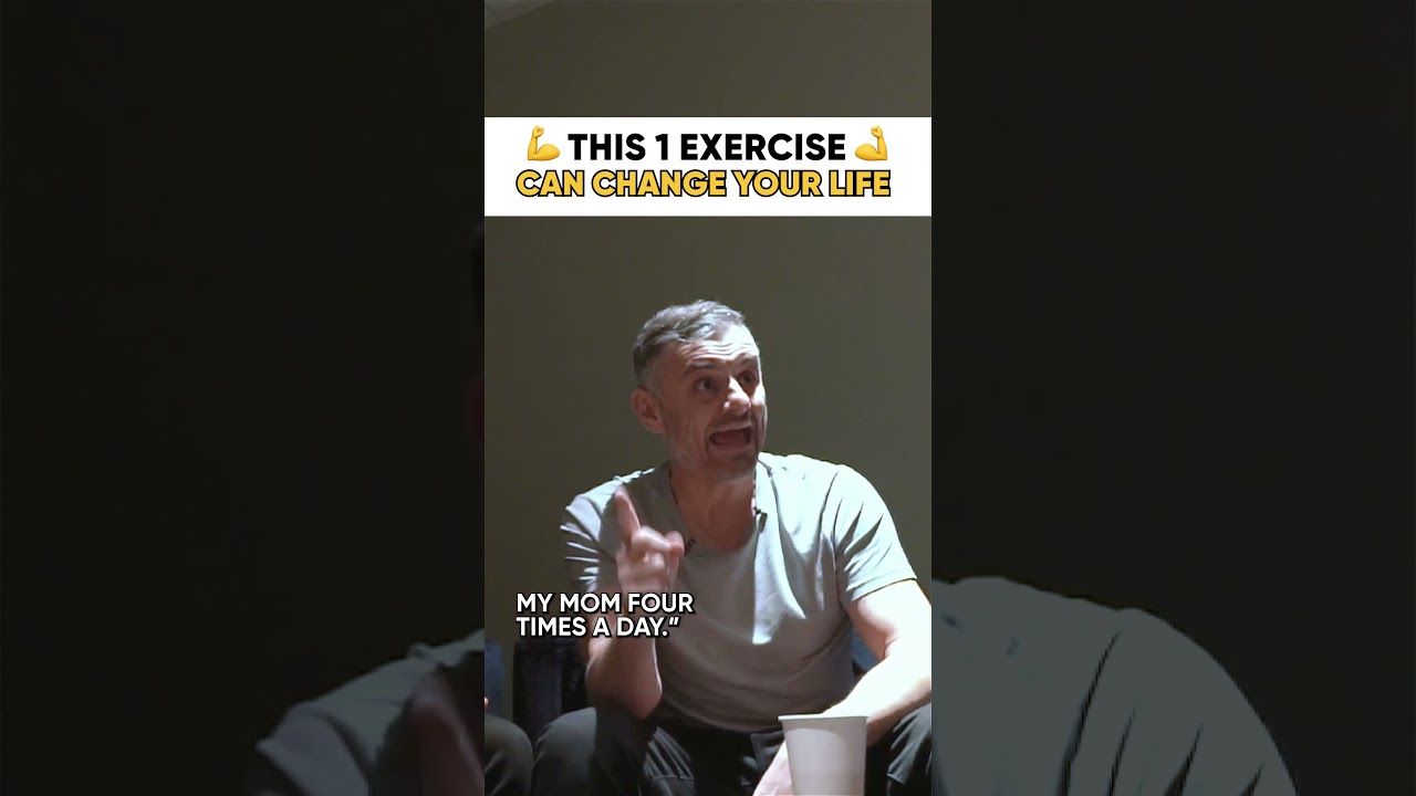 This exercise can make you a happier person #garyvee #shorts